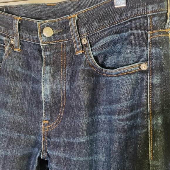 J. Crew 770 Jeans Slim Straight Fit Kaihara Denim Dark‎ Wash - Picture 6 of 16